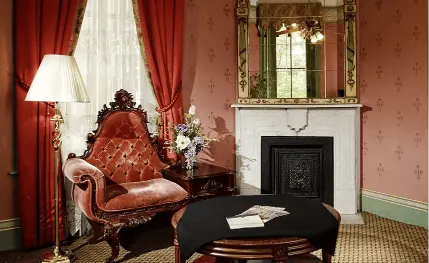 Haunted hotel room at the 1886 Crescent Hotel in Eureka Springs